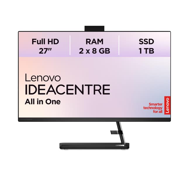 Angebot: Lenovo IdeaCentre 3 All in One | 27" Full HD Display | AMD Ryzen 7 7730U | 16GB RAM | 1TB SSD | Windows 11 Home