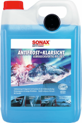 🚗 SONAX AntiFrost+KlarSicht Gebrauchsfertig bis -20°C (5 Liter) 1 Stück 🌬️❄️