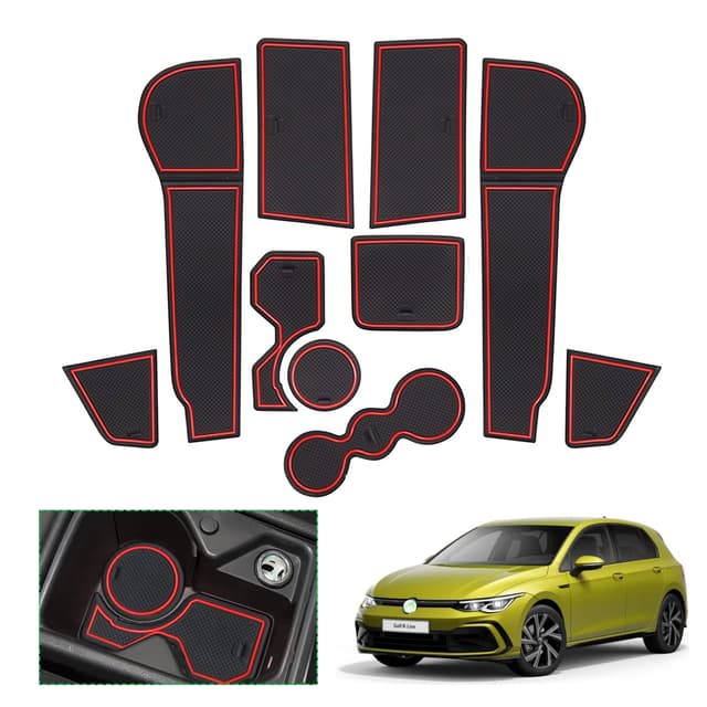 GAFAT Golf 8 MK8 GTI GTE GTD Alltrack R 2020-2022 2023 Antirutschmatten 🚗🔥