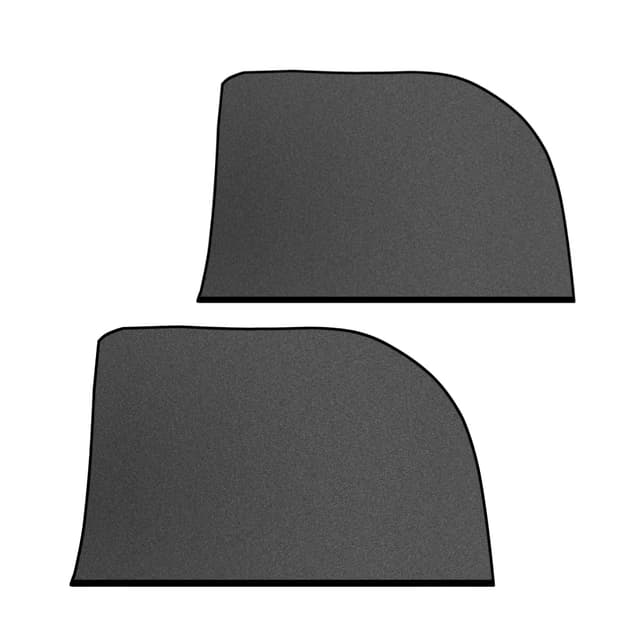 🚗 Jané Sonnenschutz für das Auto, Insektenschutz, 2 Stück pro Packung, Größe XL, schwarz Black XL - Angebot