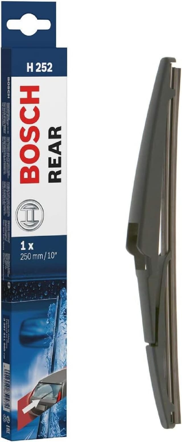 🚗 Bosch Scheibenwischer Rear H252, Länge: 250mm - Scheibenwischer für Heckscheibe 🌧️