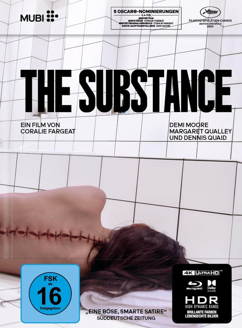 🌟 The Substance - 2-Disc Limited Collector's Edition im Mediabook (4K Ultra HD + Blu-ray) 🎥🔥