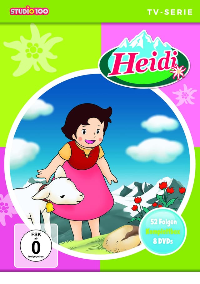 📺 Heidi (Klassik) - TV-Serien Komplettbox [8 DVDs] 🌟
