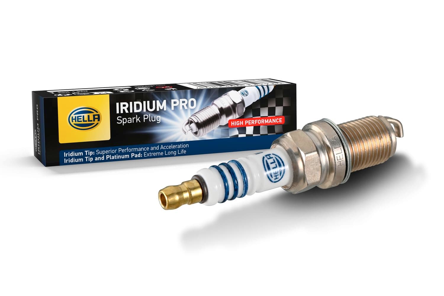 🔥 DEAL! HELLA 8EH 188 706-071 Zündkerze - Iridium Pro IM8RC-10P 🔧
