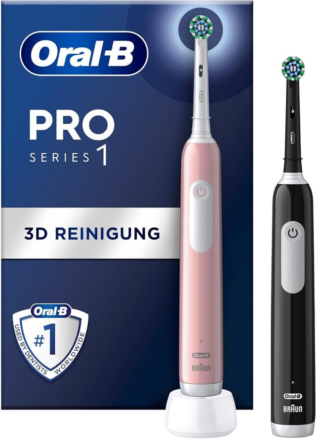 🦷 Oral-B Pro Series 1 Elektrische Zahnbürste Doppelpack 👄💫