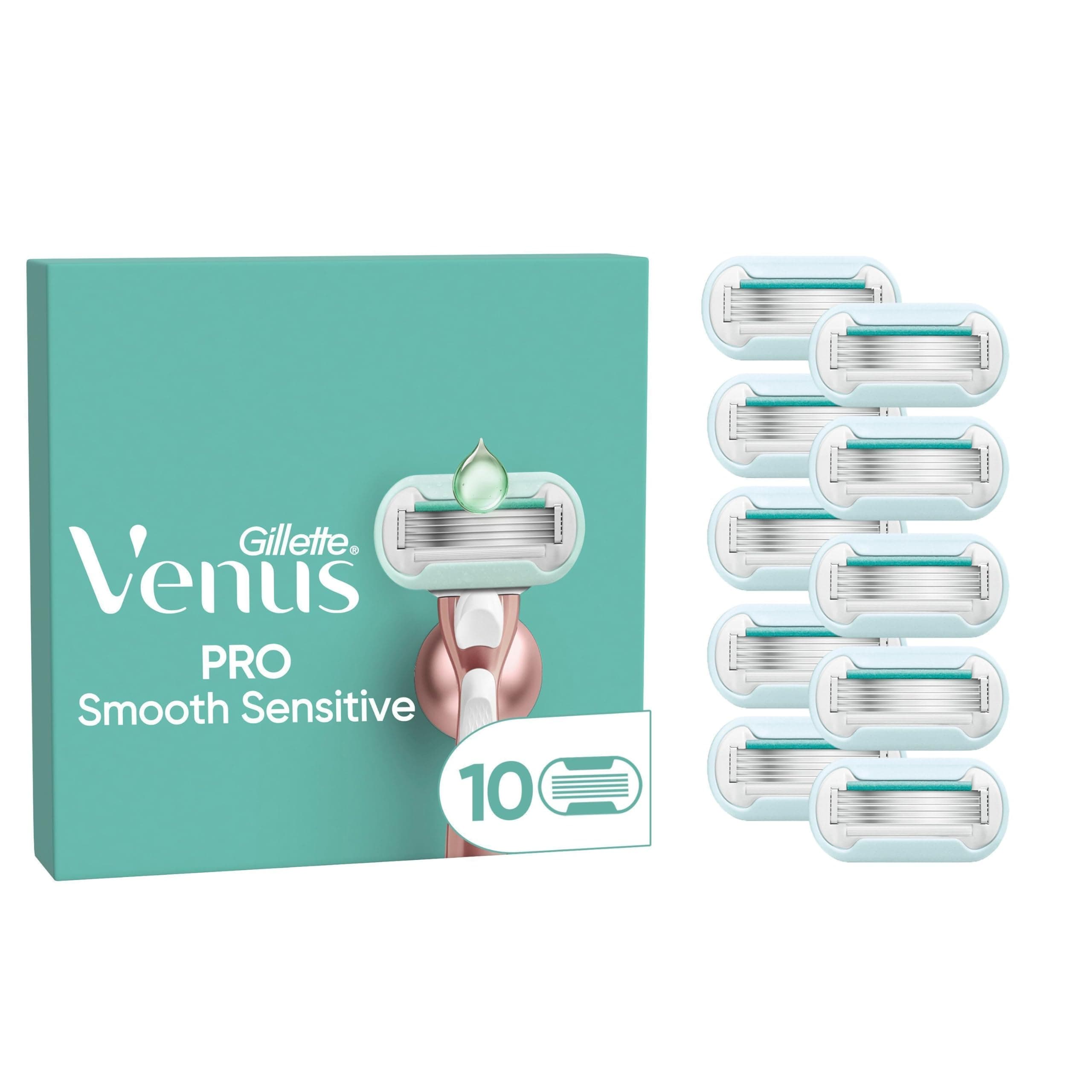 Angebot: Gillette Venus Pro Smooth Sensitive Damenrasierklingen