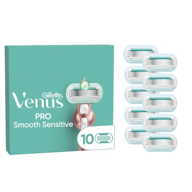 Angebot: Gillette Venus Pro Smooth Sensitive Damenrasierklingen