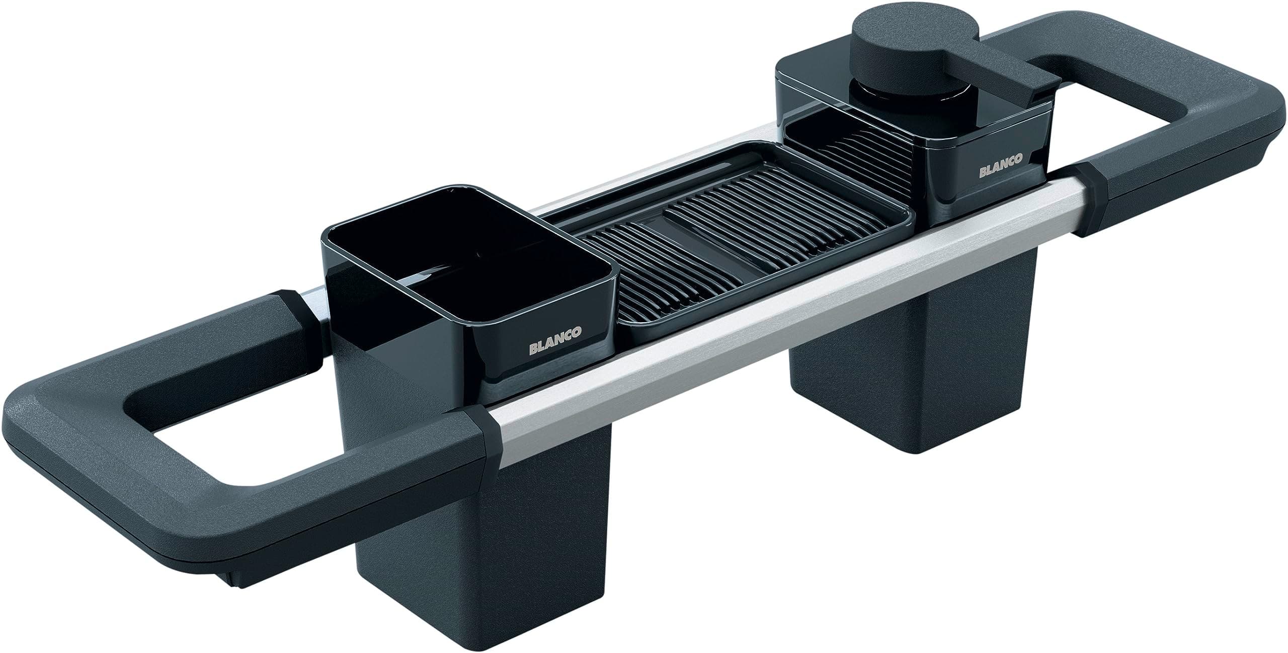 🌟 BLANCO Worktop Organizer Main Set | Ausziehbare Schiene 396-440mm für Spülen 🌟