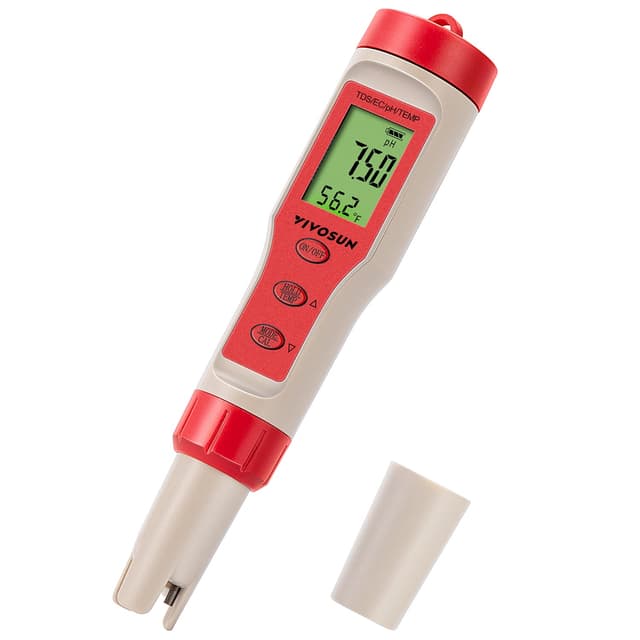 VIVOSUN 4-in-1 Digitales pH-Messgerät 🌡️🔬