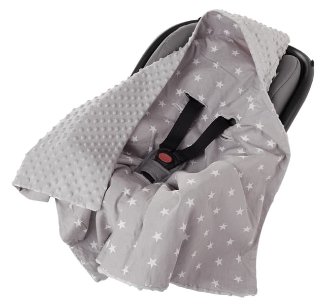 Medi Partners Einschlagdecke Baby Babyschale 100% Baumwolle für Sommer 85x85cm