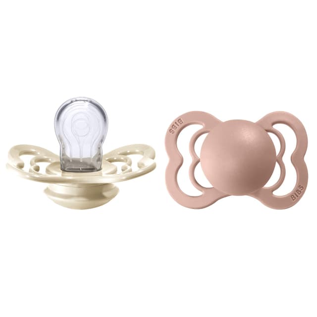 👶 BIBS Supreme Schnuller 2er-Pack, BPA-frei, Symmetrischer Nippel 🍼