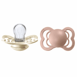 👶 BIBS Supreme Schnuller 2er-Pack, BPA-frei, Symmetrischer Nippel 🍼