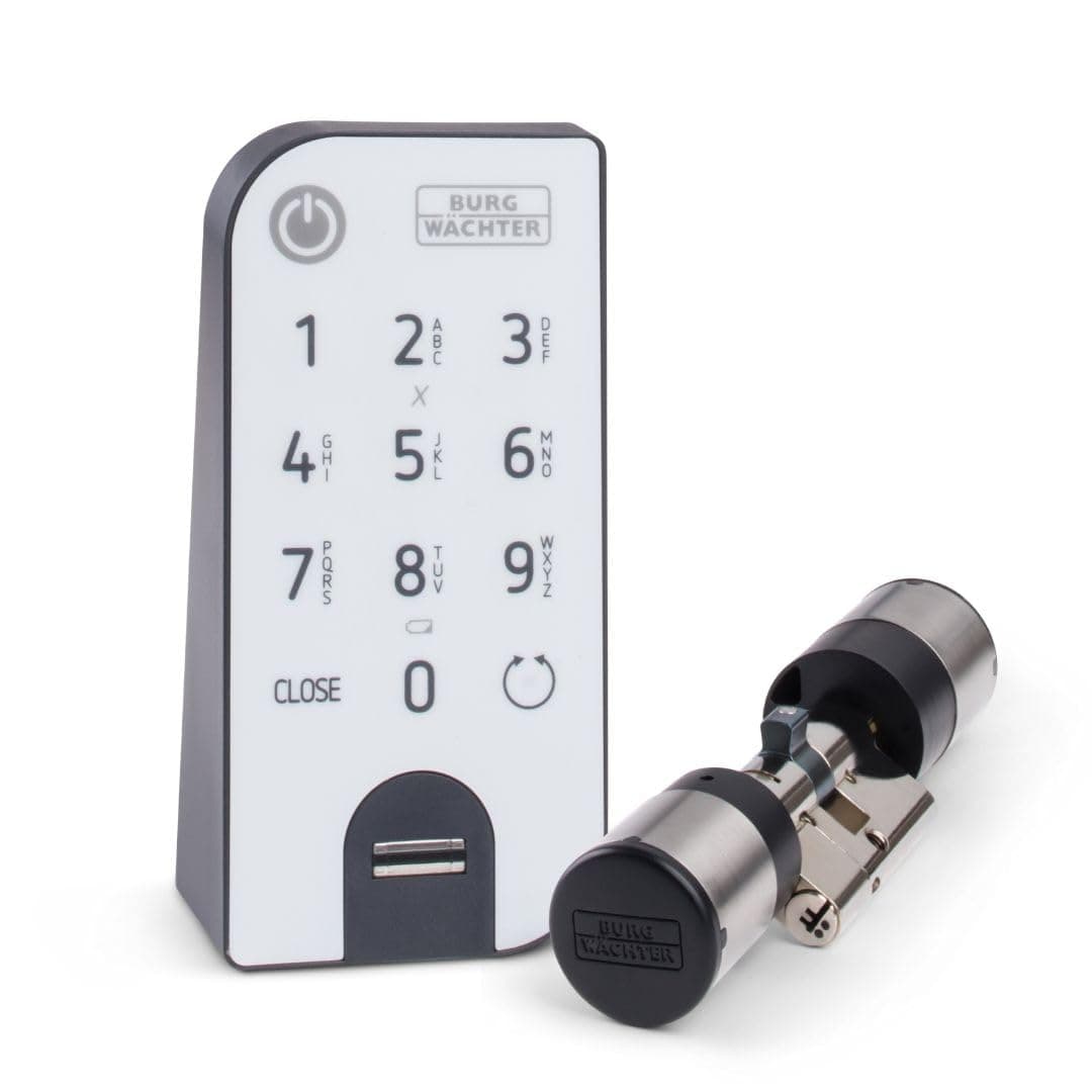 🔒🚪 BURG-WÄCHTER Elektronisches Türschloss ENTRYeasy 7602 FP
