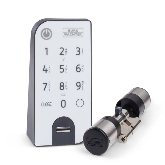 🔒🚪 BURG-WÄCHTER Elektronisches Türschloss ENTRYeasy 7602 FP