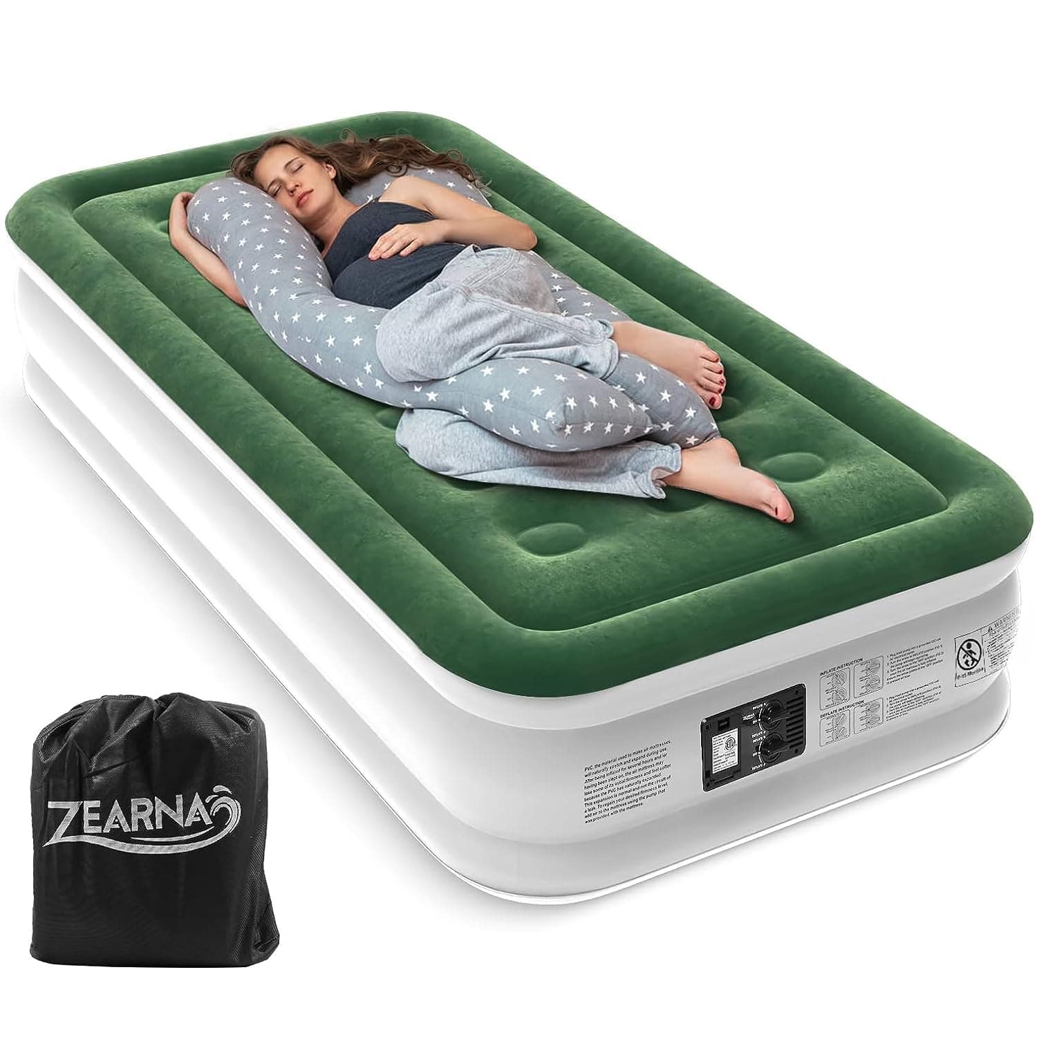 Zearna Luftbett Luftmatratze Selbstaufblasend 🛏️