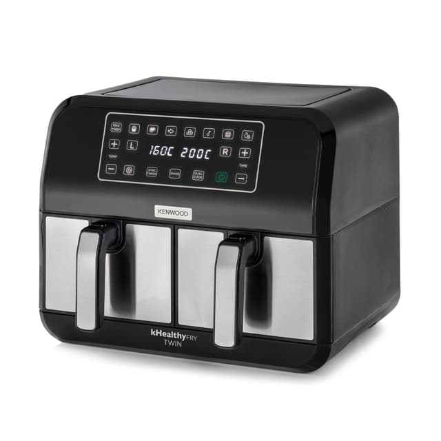 Kenwood kHealthy Twin Airfryer, 8L (2x4L) 🍟🍗