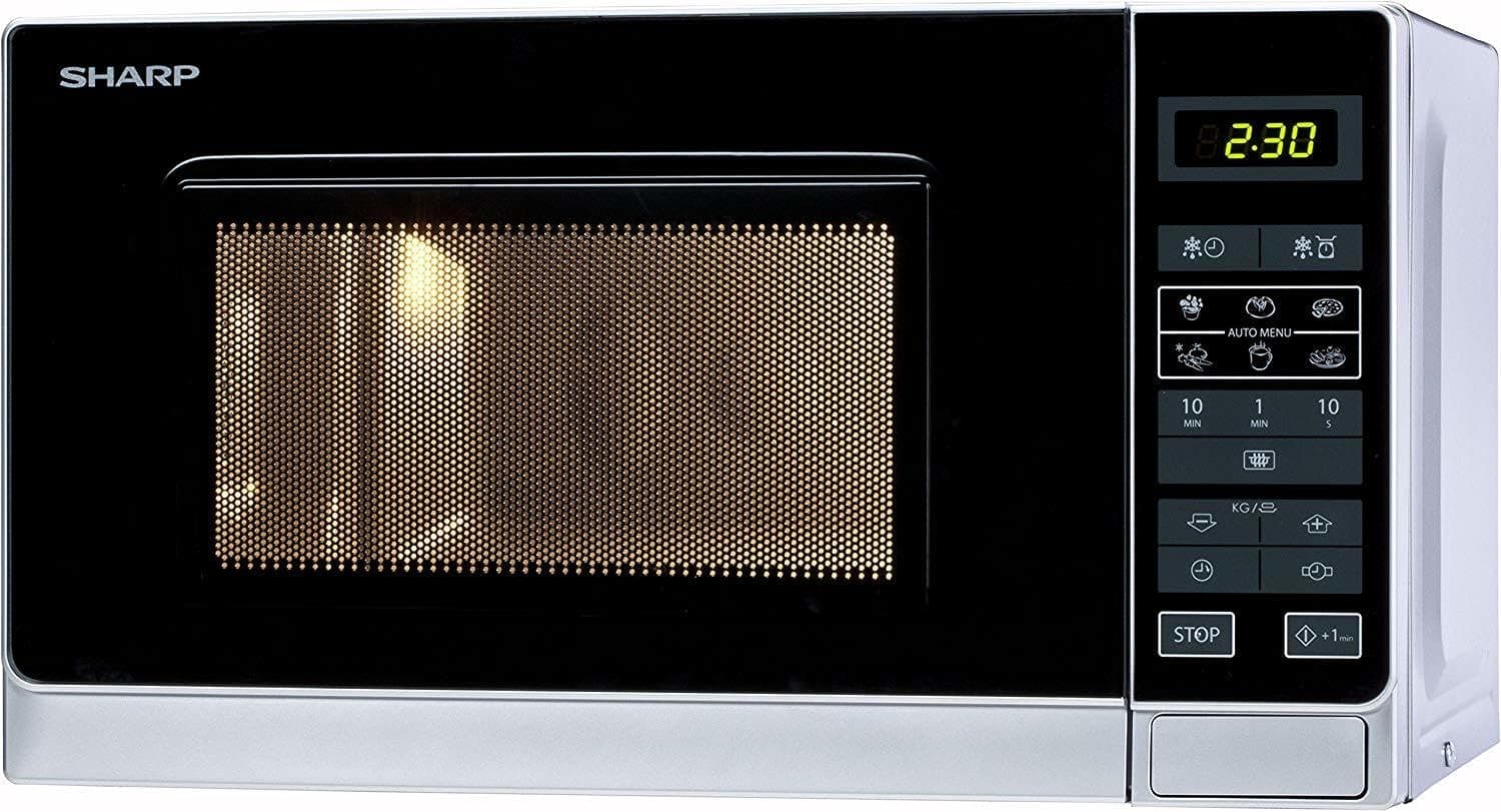 🔥 Super Angebot! Sharp Electronics R242INW Mikrowellengerät Silber