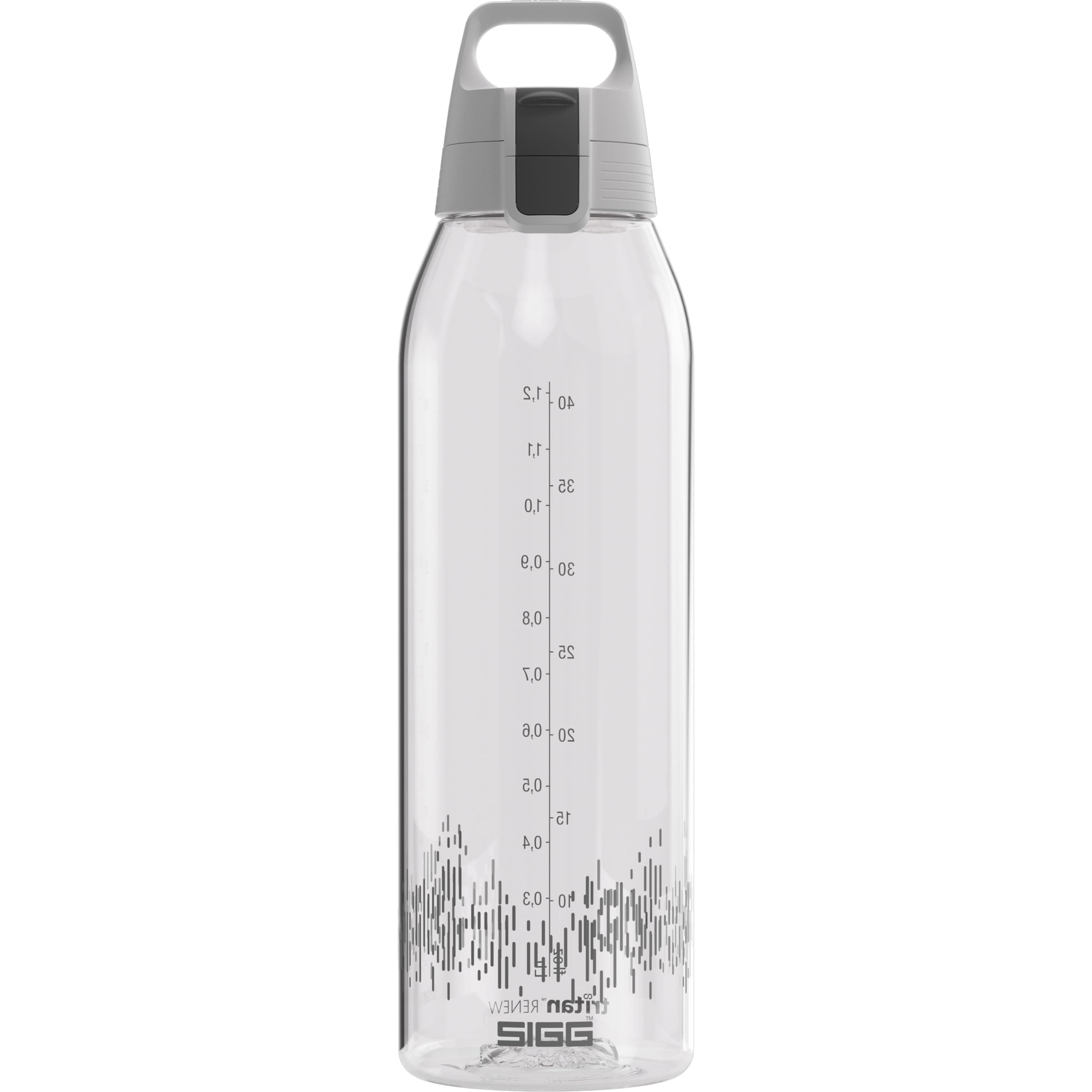 SIGG Tritan Renew Trinkflasche - Total Clear ONE - 1,5 L Anthrazit