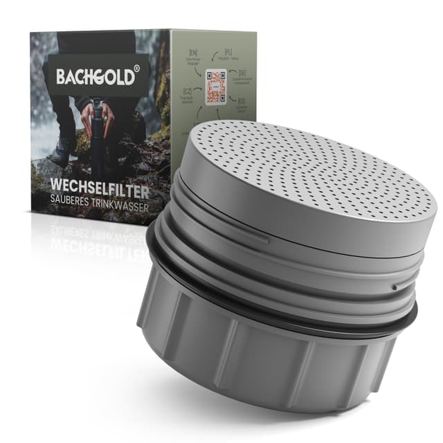 Bachgold® Wasserfilter Outdoor Wechselfilter mit 1500L Filterkapazität 🌊💧