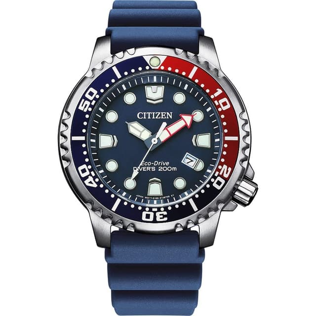 🌊 Citizen Herren-Armbanduhr Eco-Drive 32024733 Blau - Spezialangebot! ⌚