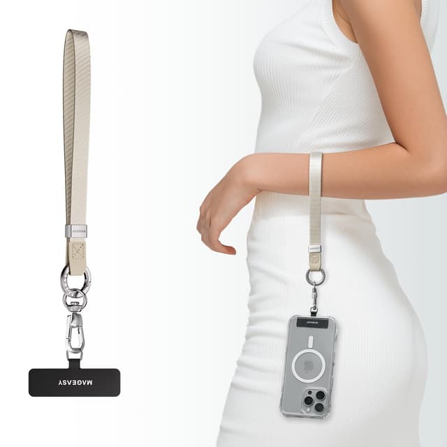 📱🔑 MAGEASY Universelles Handy-Handgelenkband - iPhone- & Android-Handgelenkband 🛡️🔒