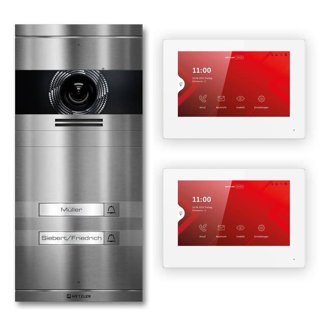 Metzler VDM10 2.0 Video Sprechanlage Komplett Set 📹🔔