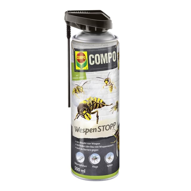 🐝🚫 COMPO WespenSTOPP Wespenspray mit Sprührohr 500 ml - Sofort- und Langzeitwirkung
