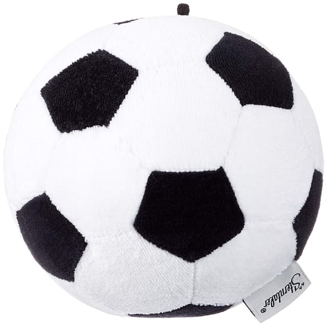 🌟 Sterntaler 33010 Ball, Fußball-Design, Alter: Kinder ab 0 Jahren, Schwarz/Weiß, 13 cm 🖤⚽