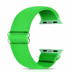 🌿🍏 Ecogbd Elastic Ersatzarmband für Apple Watch - Grün 🍏🌿