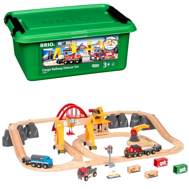 BRIO 33097 Frachten Set Deluxe Single 🚂🎁