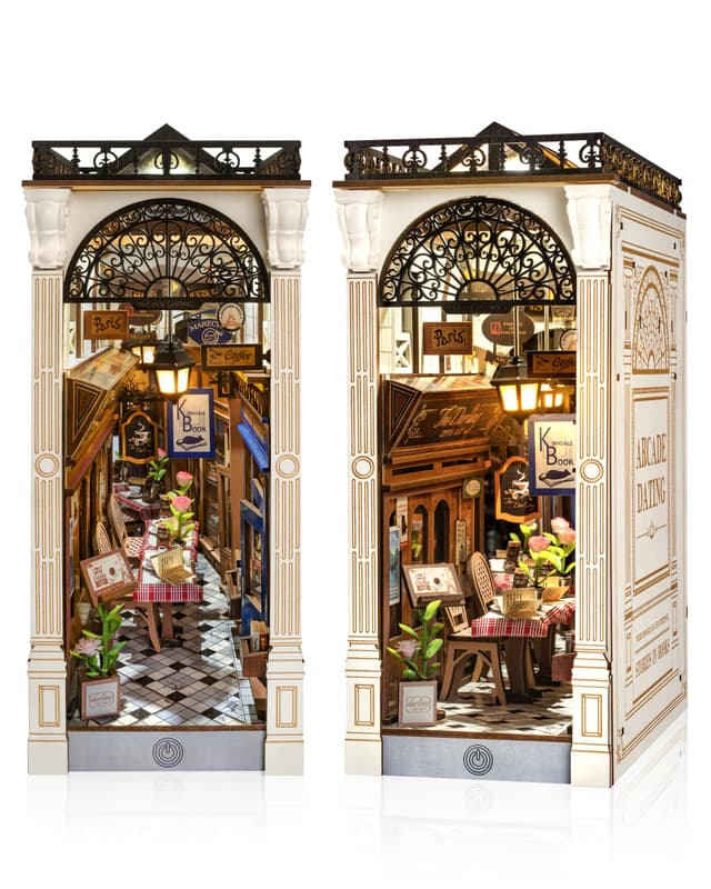 Rolife Book Nook Kit für Erwachsene DIY Miniature House mit Licht 🏰✨
