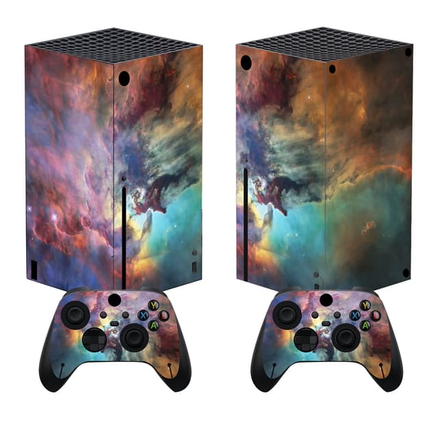 🎮🌌 PlayVital Skin für Xbox Series X Konsole und Controller - Mystischer Nebel 🌌🎮