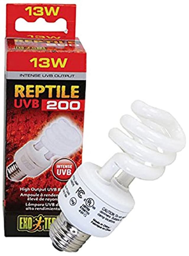 🦎 Exo Terra Reptile UVB 200 Lampe 🌵🔆