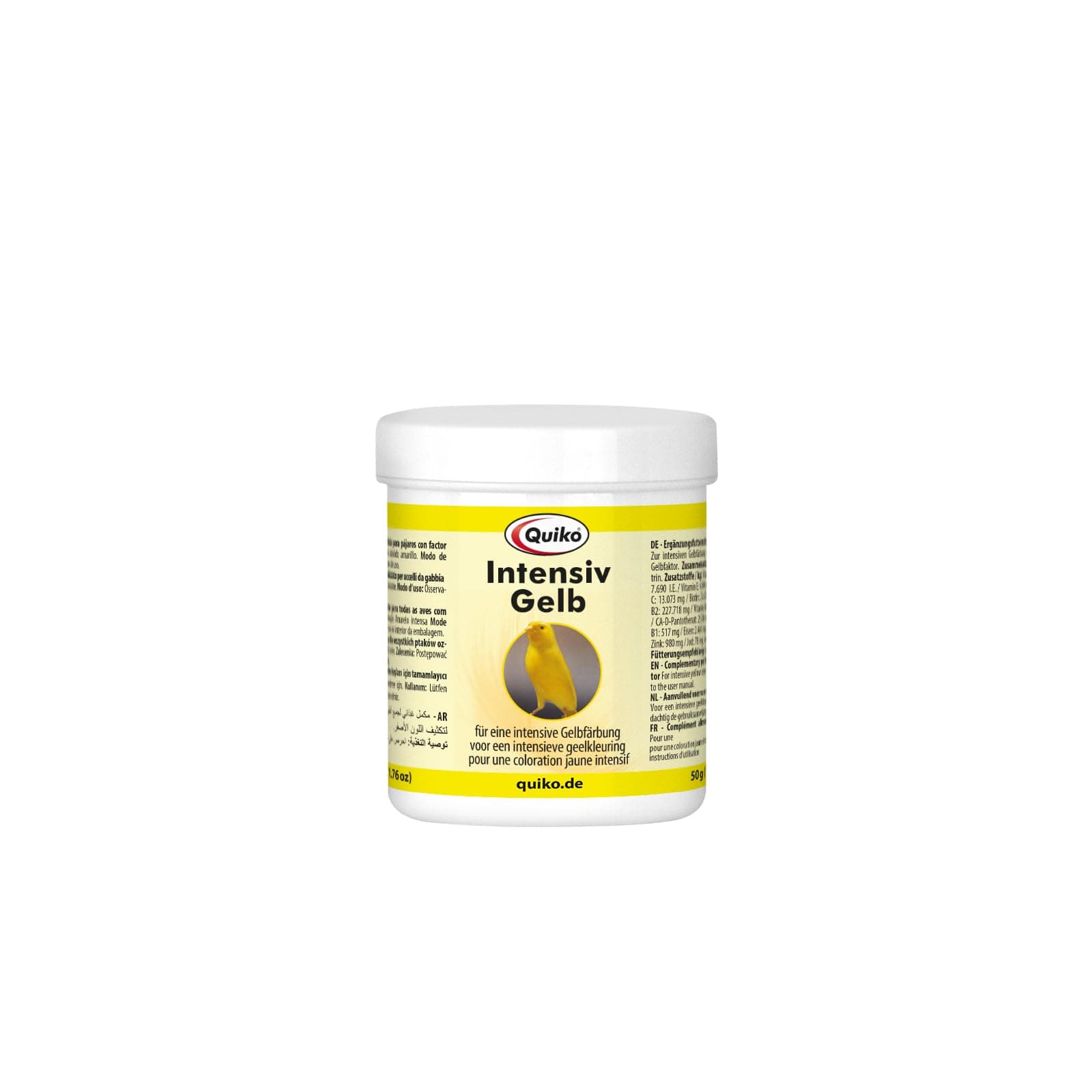 🐤🌟 Quiko Intensiv Gelb 50g - Ergänzungsfutter für Ziervögel 🌟🐤