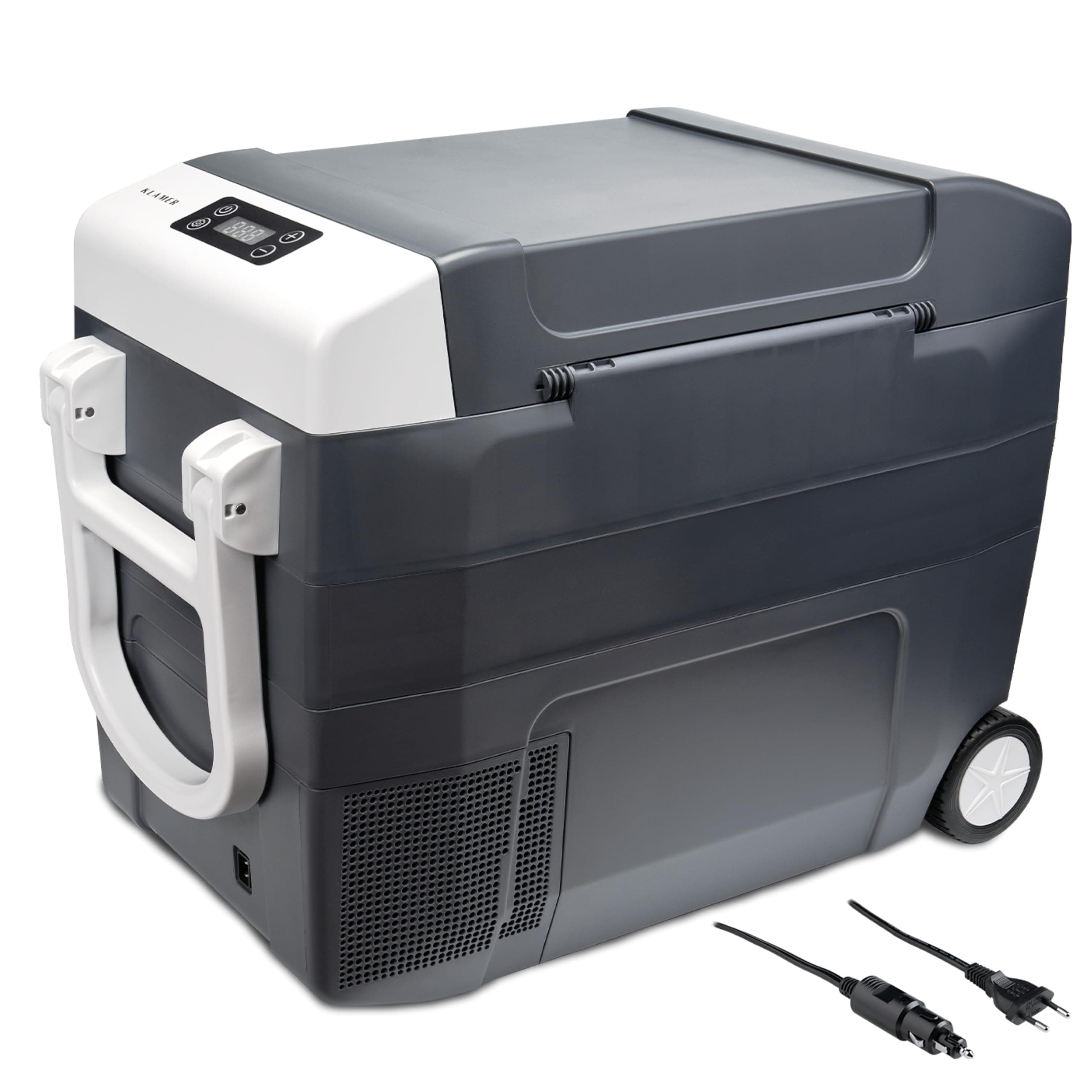🌬️🔥 KLAMER Elektrische Kühlbox XXL 45 L Mit Kompressor - Angebot!