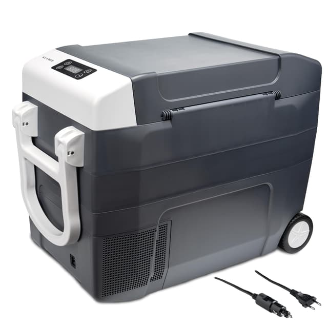🌬️🔥 KLAMER Elektrische Kühlbox XXL 45 L Mit Kompressor - Angebot!