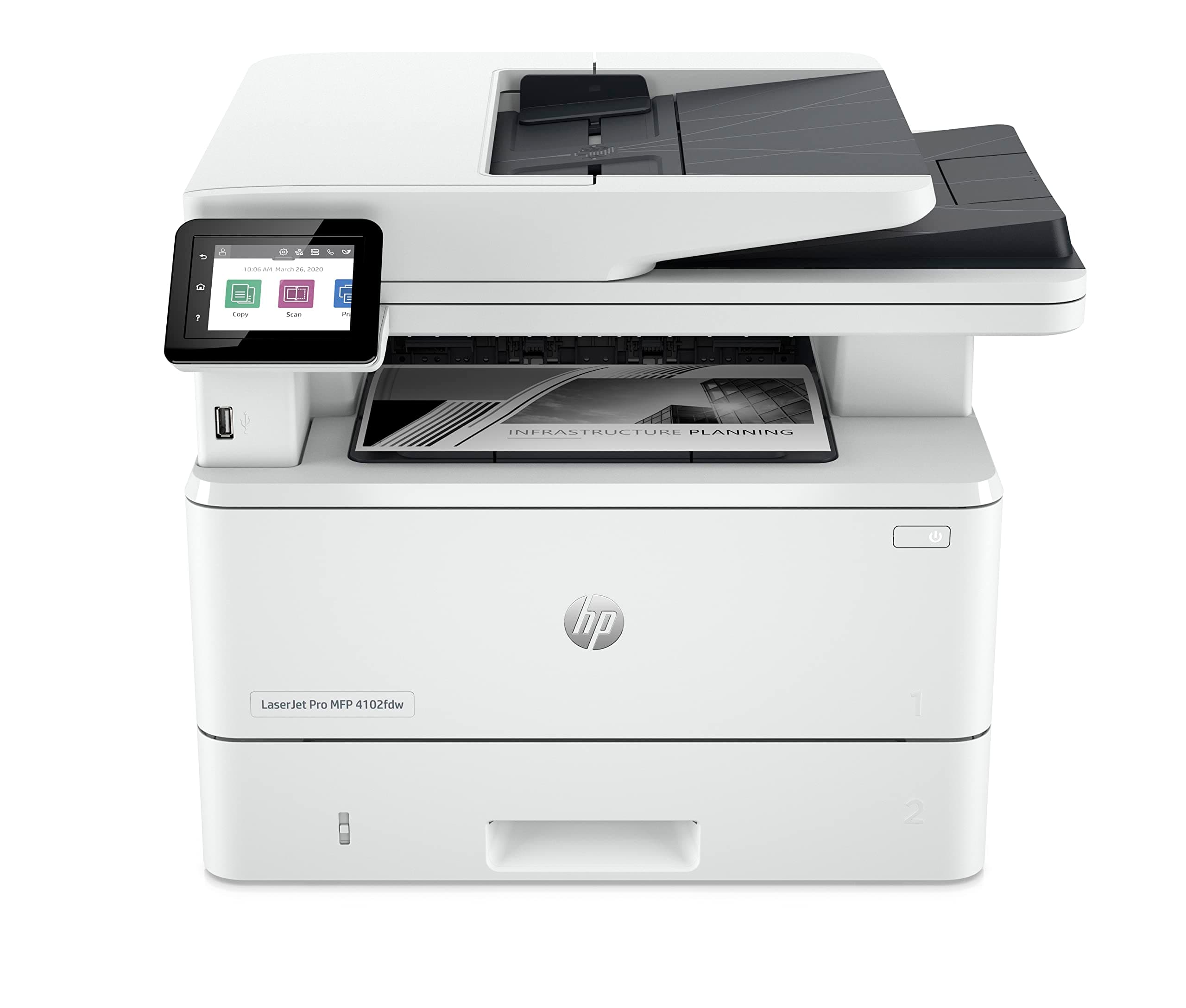 🖨️ HP LaserJet Pro MFP 4102fdw Multifunktions-Laserdrucker Schwarz-Weiß mit Cashback-Angebot! 🌟