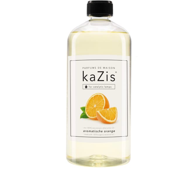 kaZis® Orange Raumduft 1 Liter | Parfums de Maison | Raumduft Orange 1l (1er Pack) 🍊