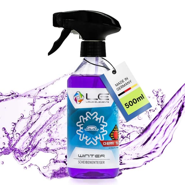 Liquid Elements Winter Scheibenenteiser Spray Auto 1x 500ml ❄️