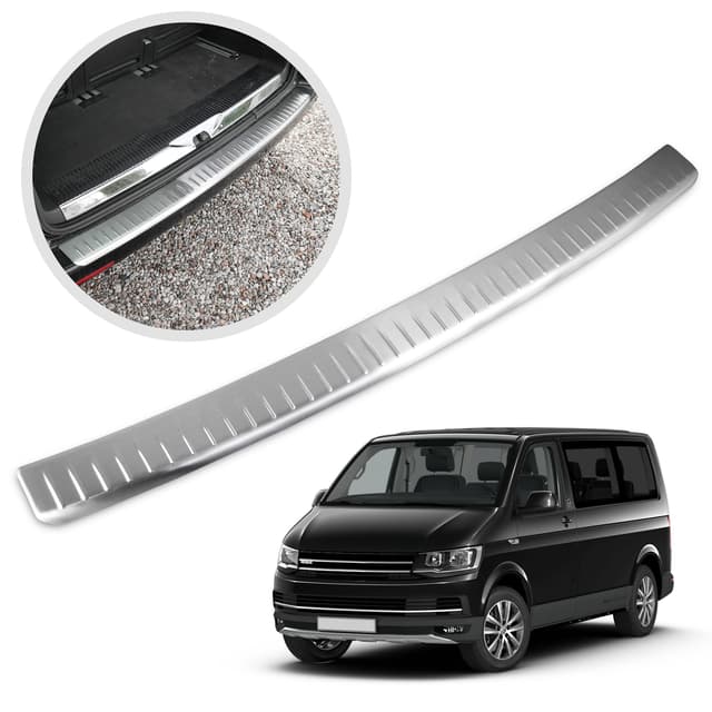 CHROMEMASTER | Ladekantenschutz Stoßstangenschutz | Kompatibel mit VW T6 2015-2019 🚗
