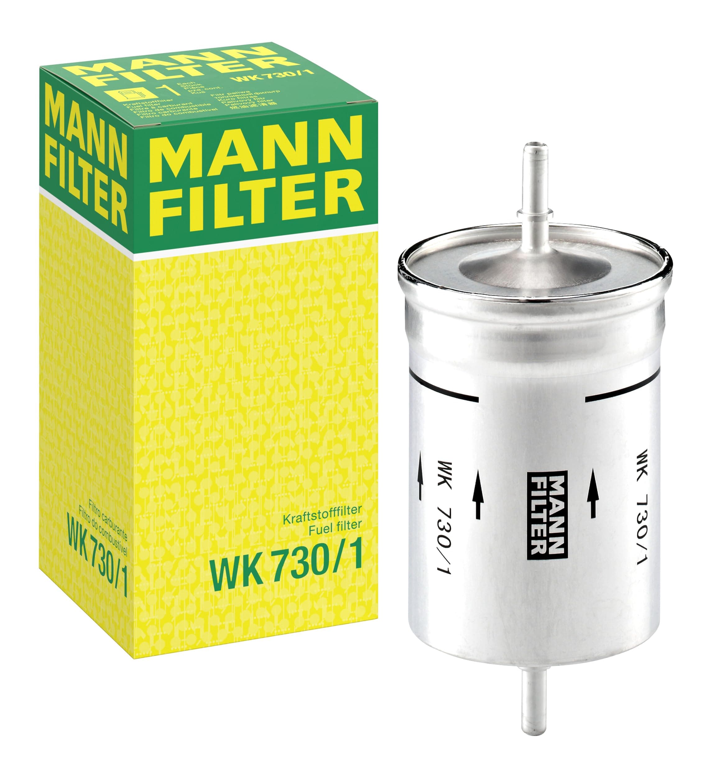 🚗 MANN-FILTER WK 730/1 Kraftstofffilter - für Pkw + Transporter 🚚