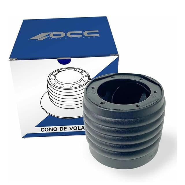 🏎️ OCC MOTORSPORT LENKRADNABE OCCHC/5236M, Schwarz ERSATZ VW GOLF 2/3/SEAT IBIZA/SEAT IBIZA 89_