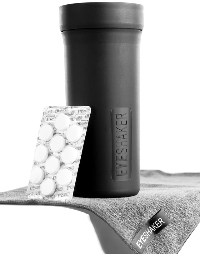 👓🪄 EYESHAKER Set - Patentiertes Brillenreinigungsgerät im Komplettpaket 🪄👓