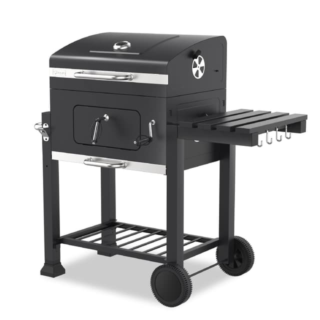🔥 Angebot: tepro Holzkohlegrill (Grillwagen) Toronto Click mit patentiertem Klick-System 🔥