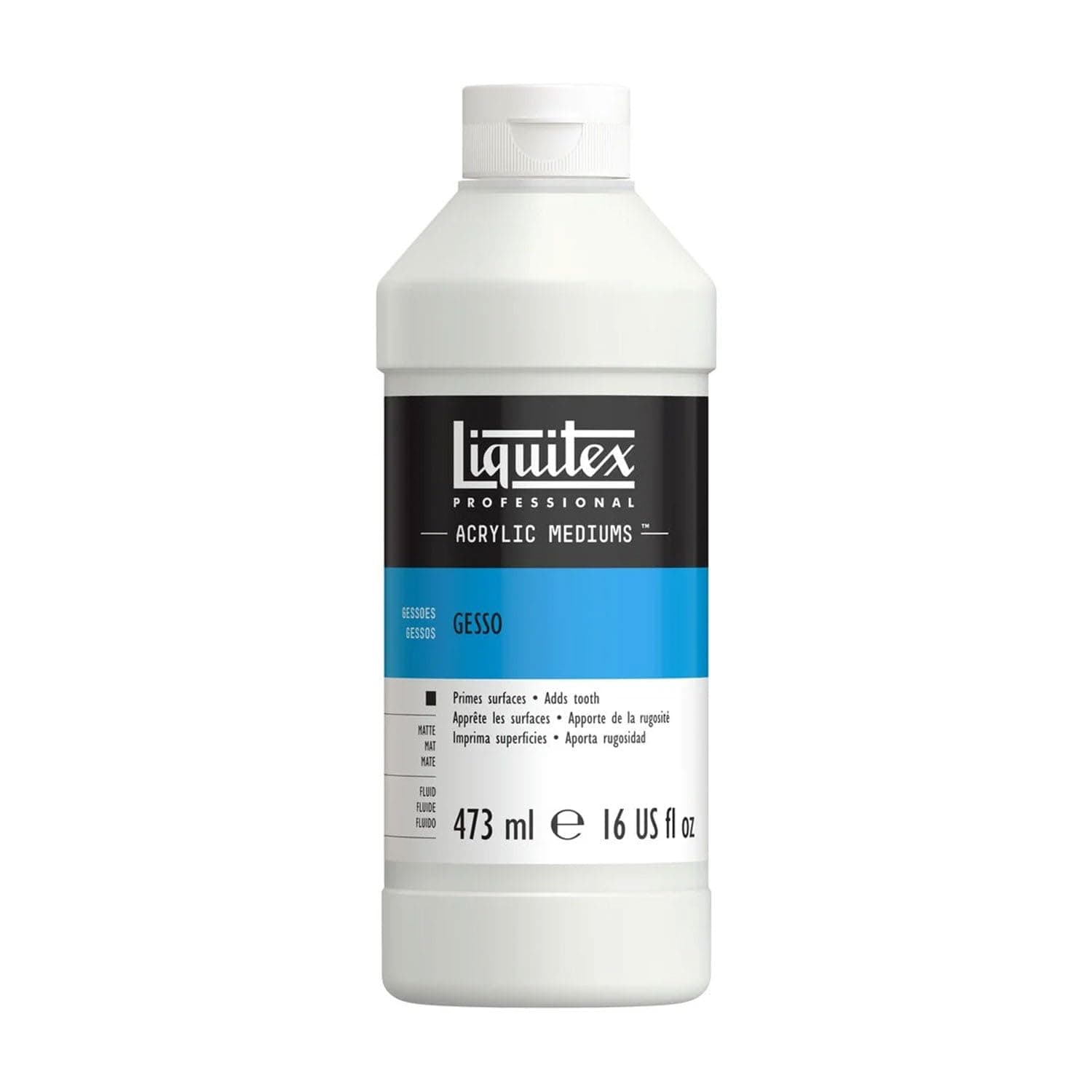 🎨 Liquitex 5316 Professional Gesso - Grundierung für Acrylfarben 473ml Flasche