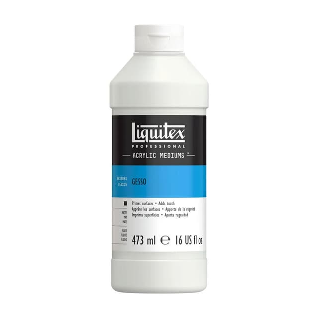 🎨 Liquitex 5316 Professional Gesso - Grundierung für Acrylfarben 473ml Flasche