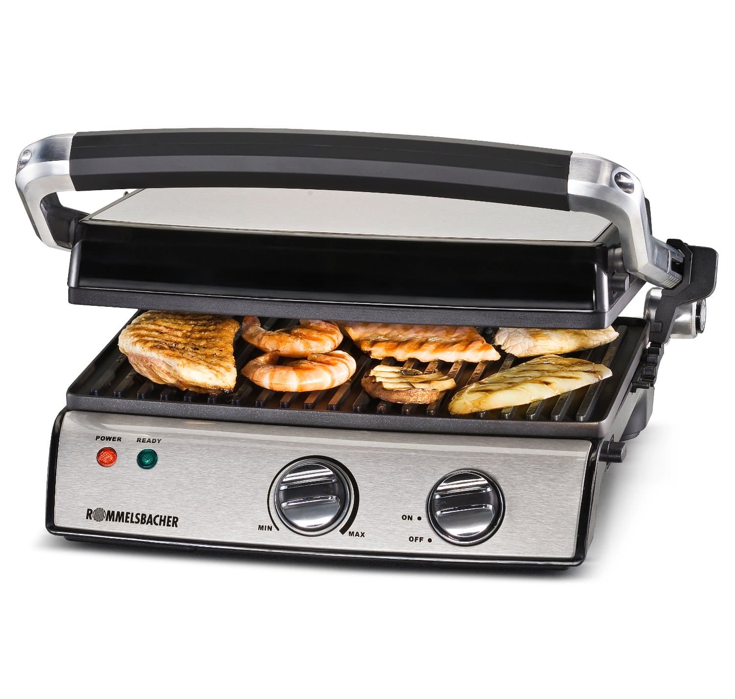 🔥 Angebot: ROMMELSBACHER Kontaktgrill KG 2020 - Retro Look & Variable Nutzungsmöglichkeiten
