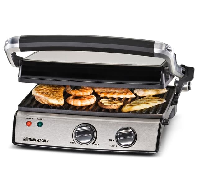 🔥 Angebot: ROMMELSBACHER Kontaktgrill KG 2020 - Retro Look & Variable Nutzungsmöglichkeiten