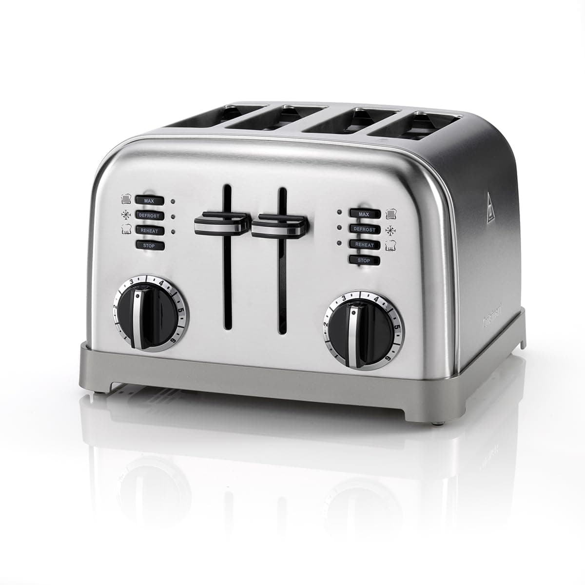 Cuisinart 4-Scheiben-Toaster 🍞 | Breite Schlitze, ideal für dickes Brot und Bagels