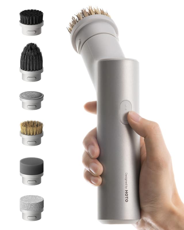 🧼🧽 HOTO Elektrische Reinigungsbürste für Küche und Bad 🚿 IPX7 wasserdicht